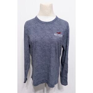 Hollister men's long‑sleeve tee sz S surf california‎ style layers campus casual